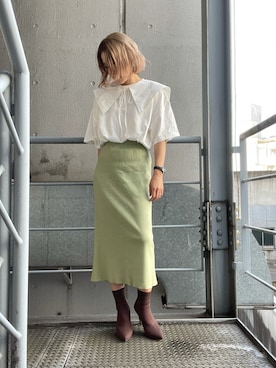 R&E_REZOY本部staffさん（レディース・162cm）の秋コーディネート