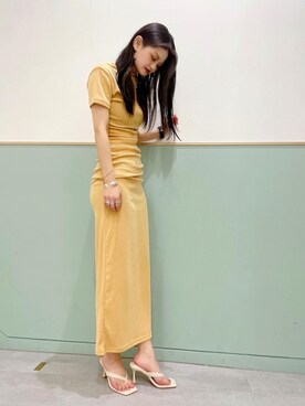 「R&E渋谷109スタッフコーデ」｜R&E_REZOY本部staffさん（レディース・148cm）の夏コーディネート