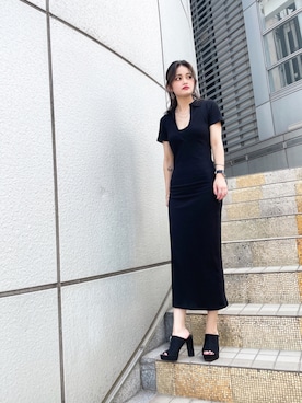 「R&E渋谷109スタッフコーデ」｜R&E_REZOY本部staffさん（レディース・148cm）の夏コーディネート