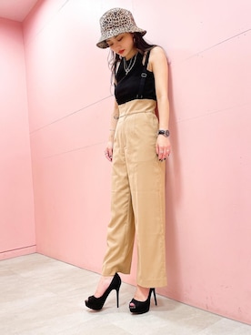 「R&E渋谷109スタッフコーデ」｜R&E_REZOY本部staffさん（レディース・148cm）の夏コーディネート