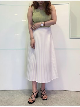 「R&E渋谷109スタッフコーデ」｜R&E_REZOY本部staffさん（レディース・162cm）の夏コーディネート