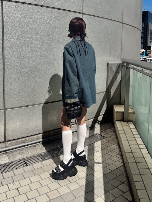 セール】【R&E】厚底ラバーWベルトサンダル（サンダル）｜R&E