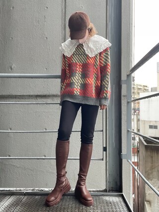 22公式店舗 21aw新作 R E トラックソールロングブーツ ブーツ Inacril Com