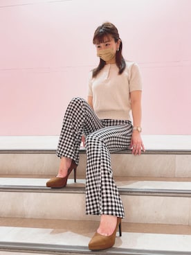 「R&E渋谷109スタッフコーデ」｜R&E_REZOY本部staffさん（レディース・157cm）の夏コーディネート