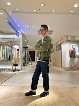 ミサキさん(メンズ・165cm)の春コーディネート