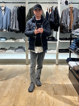 「アイテム（ジャケット/アウター）」を使った、ミサキさん（メンズ・165cm・50代）の冬コーディネート