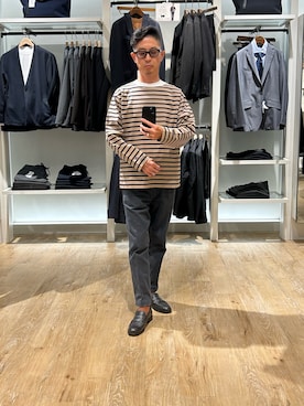 「おしゃれさんと繋がりたい」｜ミサキさん（メンズ・165cm・50代）の秋コーディネート