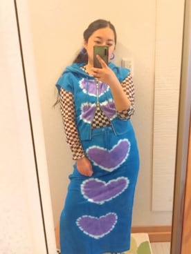 RURUMIさん（レディース・155cm）の春コーディネート