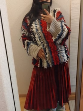 「UN3D.（アンスリード）のアイテム」を使った、RURUMIさん（レディース・155cm）の春コーディネート