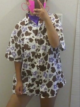 「ハイネックトップス」｜「アイテム（アクセサリー）」を使った、RURUMIさん（レディース・155cm）の秋コーディネート