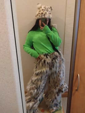 「Solace（ソレイス）のアイテム」を使った、RURUMIさん（レディース・155cm）の冬コーディネート