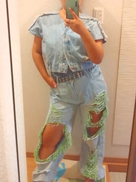 「GALLERIE（ギャレリー）のアイテム」を使った、RURUMIさん（レディース・155cm）の秋コーディネート