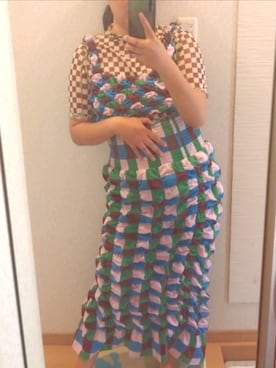 「シースルートップス」｜RURUMIさん（レディース・155cm）の夏コーディネート