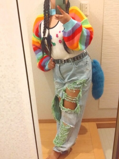 レインボー様 C7419 ニット×パンツコーデ 1728025999_500.jpg