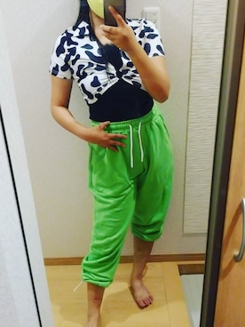 「WC（ダブル シー）のアイテム（キャミソール）」を使った、RURUMIさん（レディース・155cm）の秋コーディネート