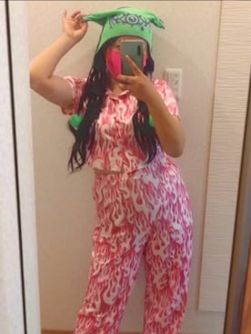 「Import & Select（インポートアンドセレクト）のアイテム」を使った、RURUMIさん（レディース・155cm）の夏コーディネート