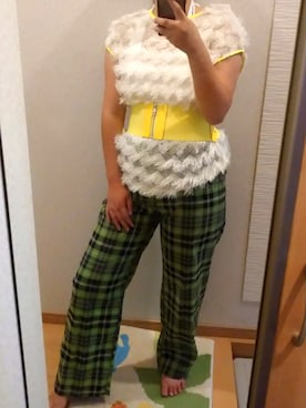「MSGM（エムエスジーエム）のアイテム（その他トップス）」を使った、RURUMIさん（レディース・155cm）の秋コーディネート