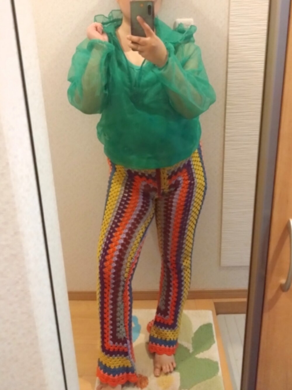 Dolce _official シースルー パーカー コーデ maison de Dolce