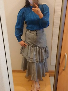 「ロマンチック」｜RURUMIさん（レディース・155cm）の秋コーディネート
