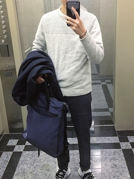「PULL&BEAR（プルアンドベア）のアイテム（バッグ）」を使った、Nickyさん（レディース・163cm）の夏コーディネート