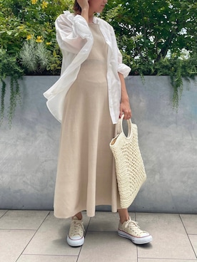 「DEICY（デイシー）のアイテム」を使った、DEICYさん（レディース・160cm）の夏コーディネート