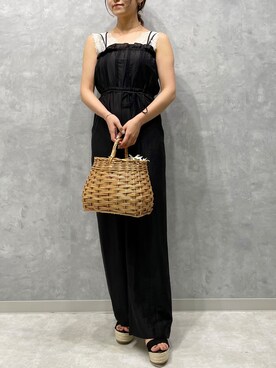 「DEICY（デイシー）のアイテム（その他パンツ）」を使った、DEICYさん（レディース・161cm）の夏コーディネート