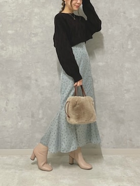 「DEICY（デイシー）のアイテム」を使った、DEICYさん（レディース・158cm）の秋コーディネート