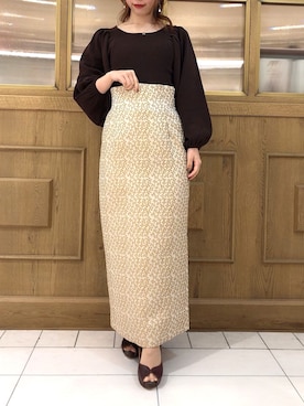 「ME COUTURE（ミークチュール）のアイテム（スカート）」を使った、DEICYさん（レディース・149cm）の夏コーディネート