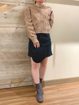 「アイテム（その他シューズ）」を使った、DEICYさん（レディース・149cm）の秋コーディネート