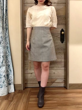 「DEICY（デイシー）のアイテム（その他パンツ）」を使った、DEICYさん（レディース・149cm）の秋コーディネート