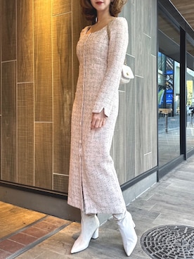 「DEICY（デイシー）のアイテム」を使った、DEICYさん（レディース・160cm）の冬コーディネート