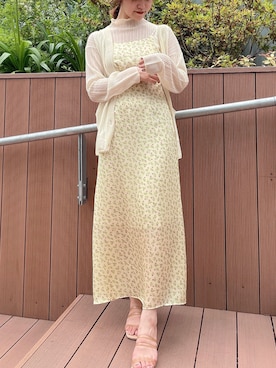 「DEICY（デイシー）のアイテム」を使った、DEICYさん（レディース・160cm）の夏コーディネート