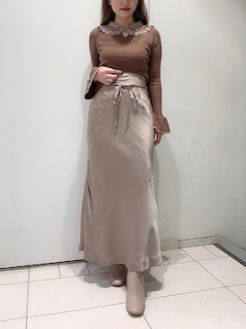 「DEICY（デイシー）のアイテム」を使った、DEICYさん（レディース・160cm）の秋コーディネート