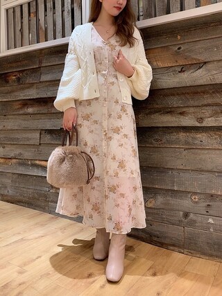 DEICY（デイシー）の「ヴィンテージローズワンピース（ワンピース