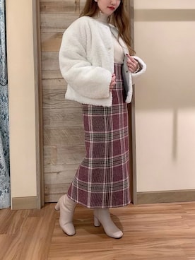 「DEICY（デイシー）のアイテム（ジャケット/アウター）」を使った、DEICYさん（レディース・160cm）の秋コーディネート