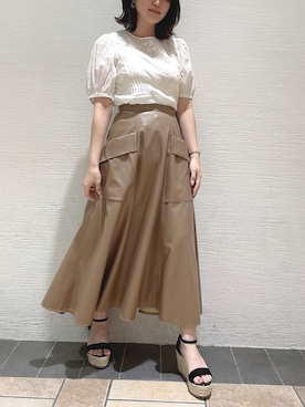 「DEICY（デイシー）のアイテム」を使った、DEICYさん（レディース・155cm）の夏コーディネート