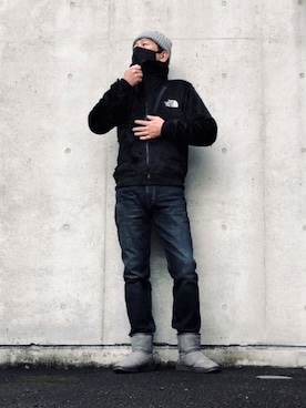「Levi's（リーバイス）のアイテム（その他）」を使った、イーサン・ハントさん（メンズ・181cm）の秋コーディネート