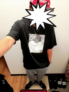 「アイテム（アクセサリー）」を使った、きのこ＠毒x毒x毒さん（メンズ・180cm）の秋コーディネート
