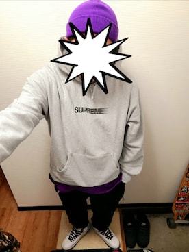 「アイテム（トップス）」を使った、きのこ＠毒x毒x毒さん（メンズ・180cm）の冬コーディネート