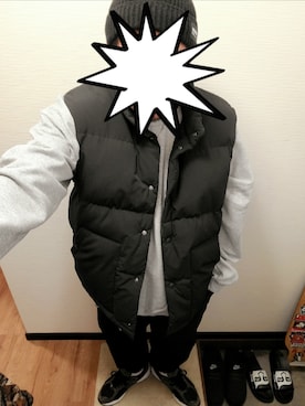 「アイテム（パンツ）」を使った、きのこ＠毒x毒x毒さん（メンズ・180cm）の冬コーディネート