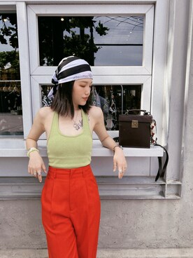 「WEAR」｜cianさん（レディース・163cm）の夏コーディネート