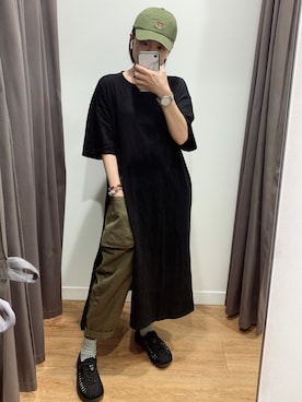 「WEAR」｜「アイテム（帽子）」を使った、cianさん（レディース・163cm）の秋コーディネート