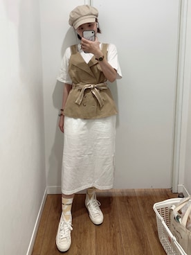 「WEAR」｜「アイテム（ワンピース/ドレス）」を使った、cianさん（レディース・163cm）の秋コーディネート