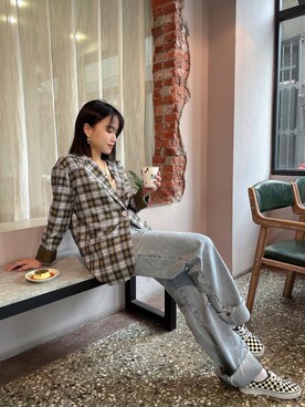 「WEAR」｜cianさん（レディース・163cm）の春コーディネート