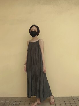 「WEAR」｜「アイテム（ワンピース/ドレス）」を使った、cianさん（レディース・163cm）の夏コーディネート