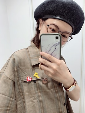 「WEAR」｜「アイテム（アクセサリー）」を使った、cianさん（レディース・163cm）の夏コーディネート