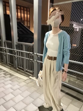 「wears（ウェアーズ）のアイテム」を使った、yukaさん（レディース・164cm）の春コーディネート