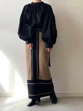 「I_am（アイアム）のアイテム」を使った、miさん（レディース・154cm）の秋コーディネート