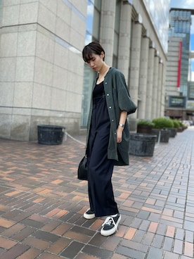 にしむらりささん（レディース・158cm）の夏コーディネート