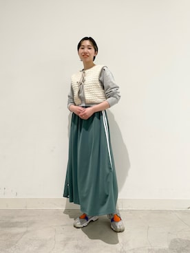 にしむらりささん（レディース・158cm）の冬コーディネート